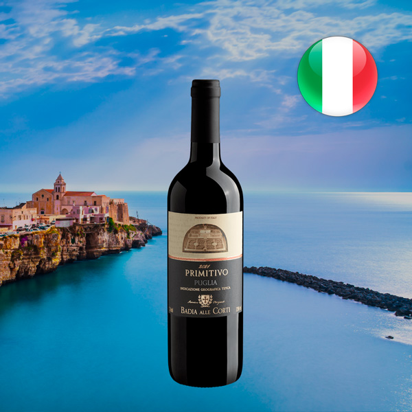 Badia Alle Corti Primitivo Puglia IGT 2021 - Oferta