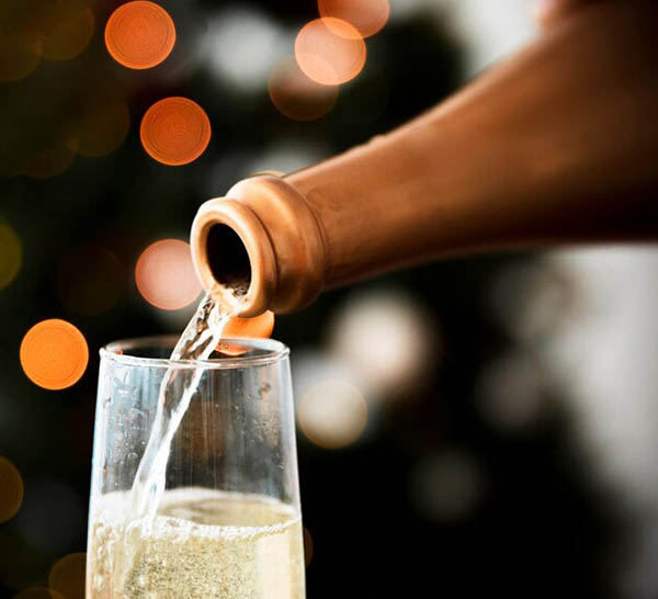 Espumante Holiday Blanco Brut - Visual