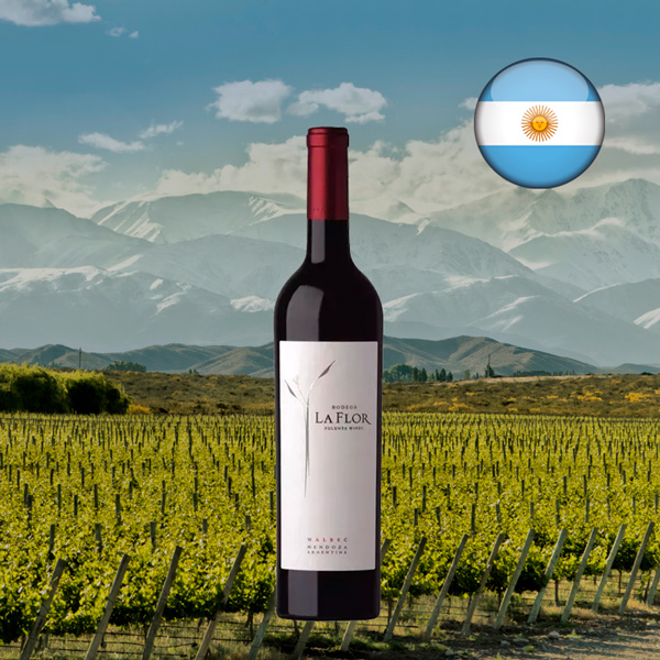 La Flor De Pulenta Malbec 2019 - Oferta