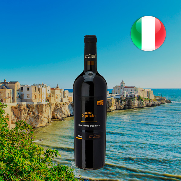 Terre di San Vincenzo Sette Spezie Negroamaro Salento IGP - Oferta