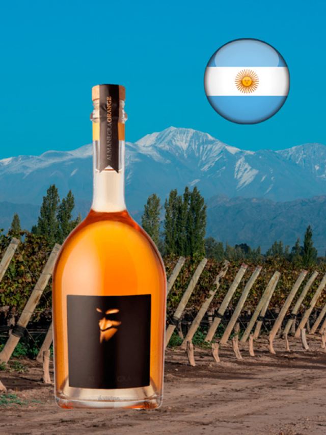 Vinho branco argentino Alma Negra Orange 2021