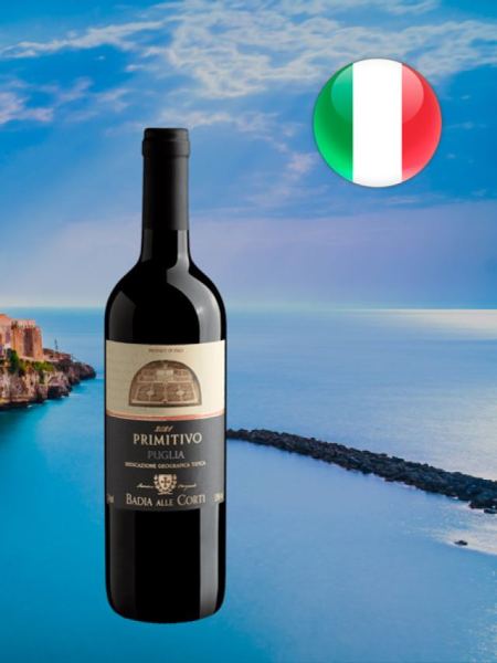 Badia Alle Corti Primitivo Puglia IGT 2021 - Oferta