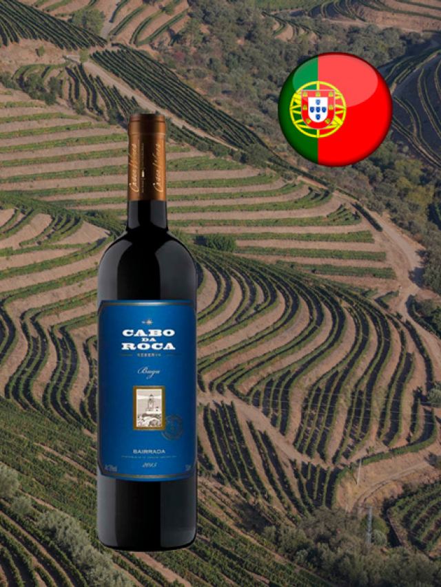 Vinho tinto português Cabo da Roca Reserva Bairrada DOC