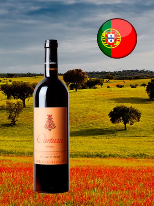 Vinho tinto português Cartuxa Évora Colheita 2017