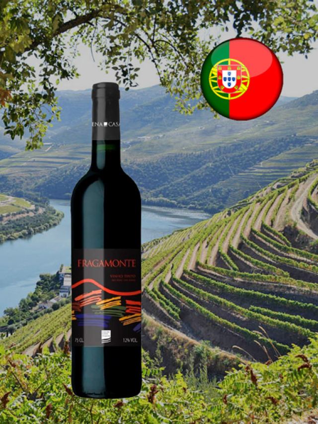 Vinho tinto português Fragamonte 2017