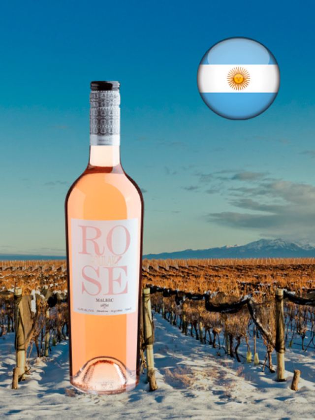 Vinho rosé argentino Goulart Rosé Malbec 2023