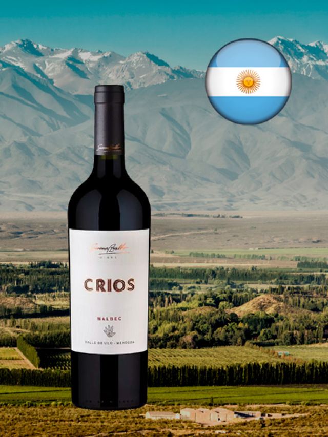 Vinho tinto argentino Susano Balbo Crios Malbec