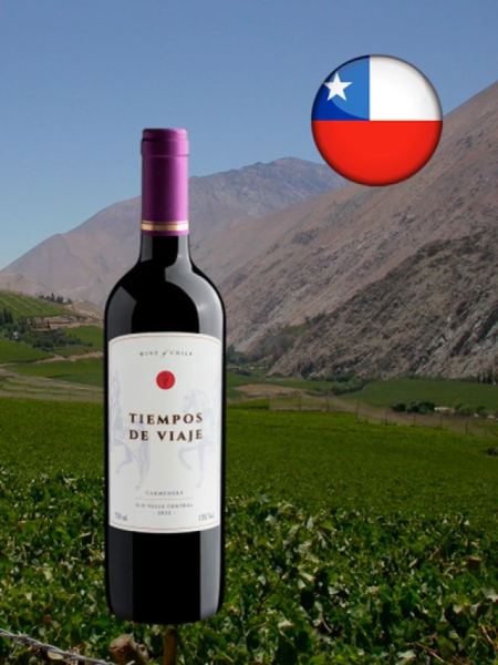 Tiempos de Viaje Carménère Valle Central DO 2022 - Oferta