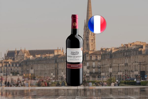 Château Les Quillots Bordeaux AOC 2021 - Thumbnail