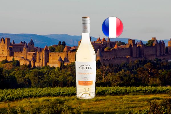 Maison Castel Chardonnay Blanc Pays d'Oc 2021 - Thumbnail