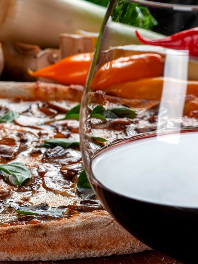 Um Cabernet Reserva chileno perfeito para uma pizza de calabresa