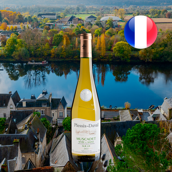 Plessis-Duval Muscadet Sur Lie Sèvre et Maine AOP 2022 - Oferta