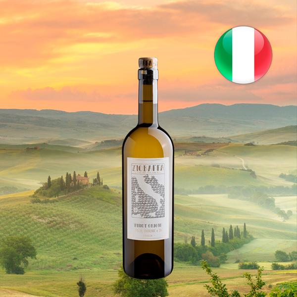 ZioBaffa Pinot Grigio Terre Siciliane IGT 2022 - Oferta