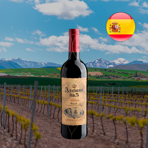 Anciano no. 5 Tempranillo Crianza Rioja DOCa 2020 - Oferta