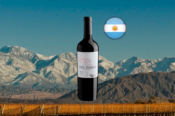 Casa Selvaggio Malbec Vino Orgânico 2023 - Thumbnail