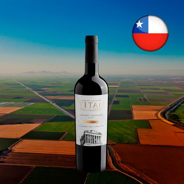 Titan God's Beverages Cabernet Sauvignon Reserva Valle Central DO 2022 - Oferta