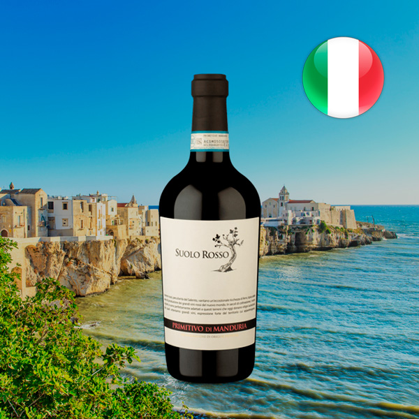 Suolo Rosso DOP Primitivo di Manduria 2021 - Oferta