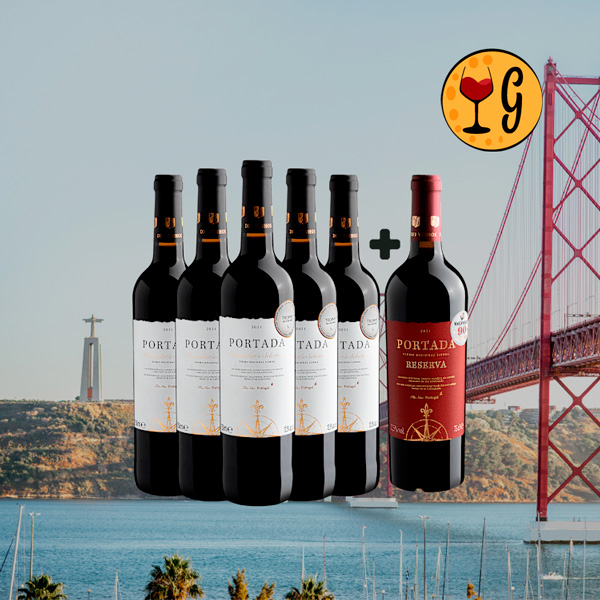 Kit de vinhos Leve 5 Portada Winemarker's Selection e Ganhe um Portada Reserva - Oferta