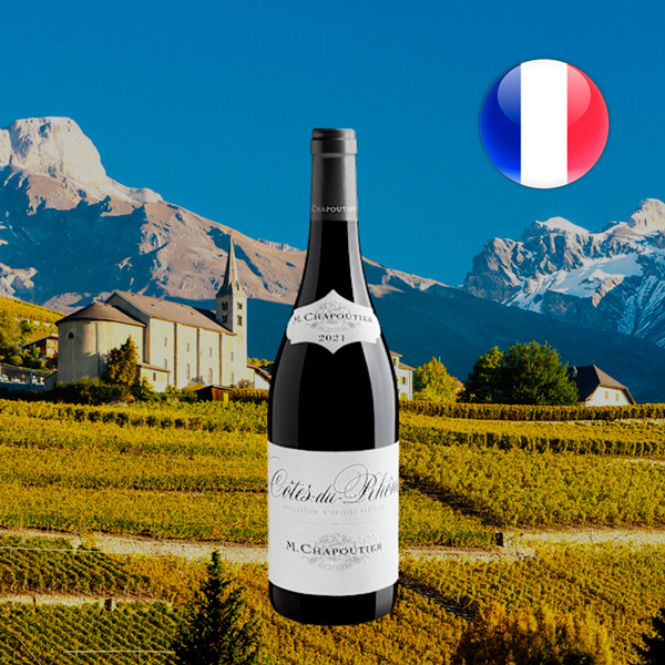 M. Chapoutier Côtes du Rhône AOP 2021 - Oferta