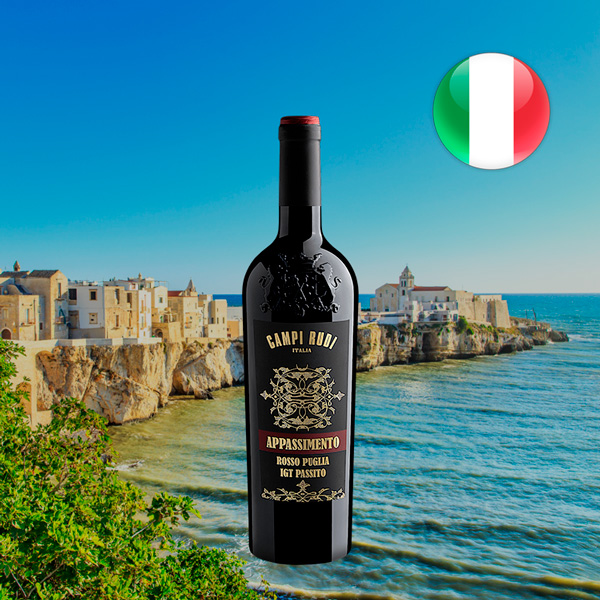 Campi Rudi Appassimento Rosso Puglia Passito IGT 2021 - Oferta