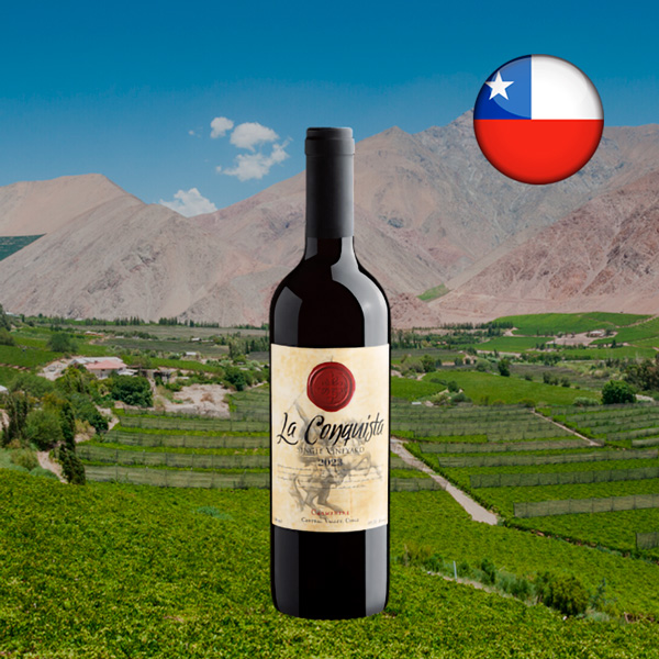 La Conquista Single Vineyard Carménère Valle Central DO 2023 - Oferta