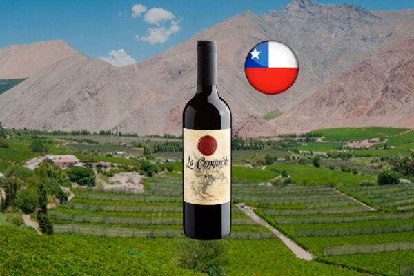 La Conquista Single Vineyard Carménère Valle Central DO 2023 - Thumbnail