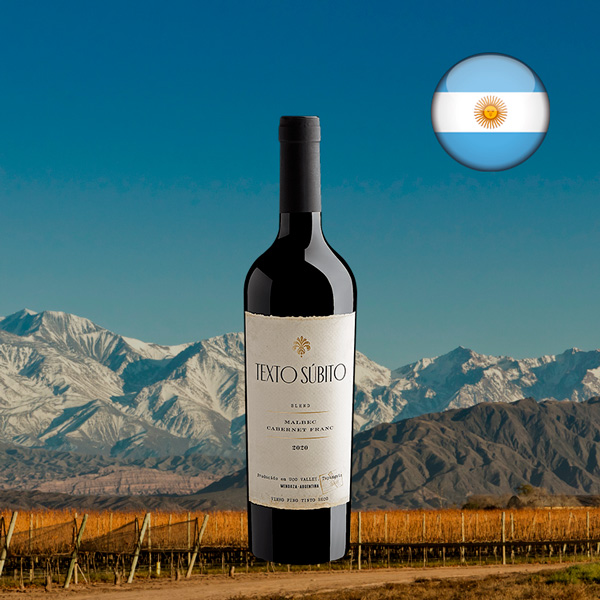 Texto Súbito Blend Malbec-Cabernet Franc 2020 - Oferta