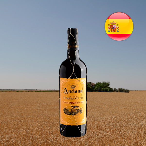 Anciano Clásico Tempranillo Vino de La Tierra de Castilla 2023 - Oferta