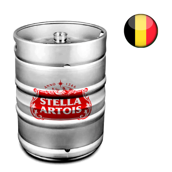 Chopp Claro Stella Artois Barril Keg 30L - SÓ BARRIL - Oferta