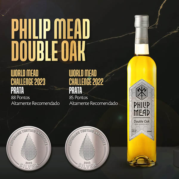 Hidromel Philip Mead Double Oak - Seco ‎2023 - 500 ml 3