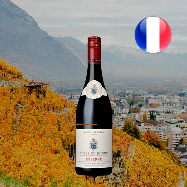 Famille Perrin Côtes-du-Rhône Réserve Rouge 2021 - Oferta