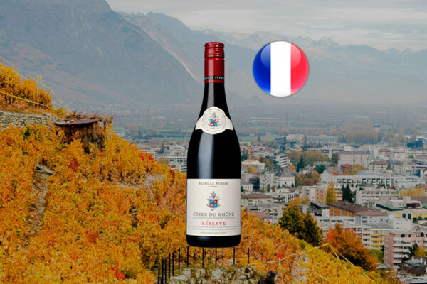 Famille Perrin Côtes-du-Rhône Réserve Rouge 2021 - Thumbnail