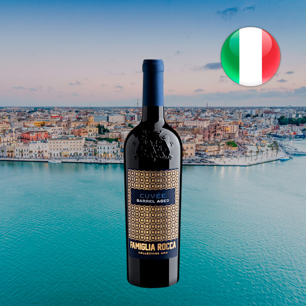 Famiglia Rocca Collezione Oro Cuvée Barrel Aged Rosso Salento IGT 2022 - Oferta