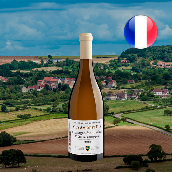 Guy Amiot Chassagne Mont Les Champgains 1er Cru 2018 - Oferta