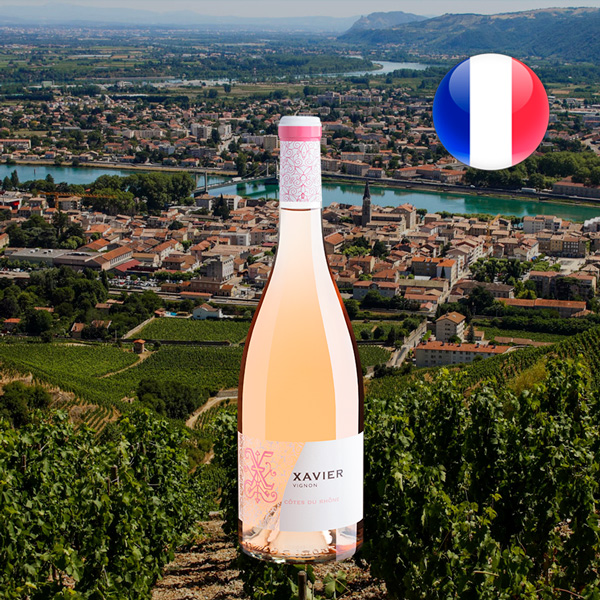 Xavier Vignon Rosé Côtes du Rhône AOP 2022 - Oferta