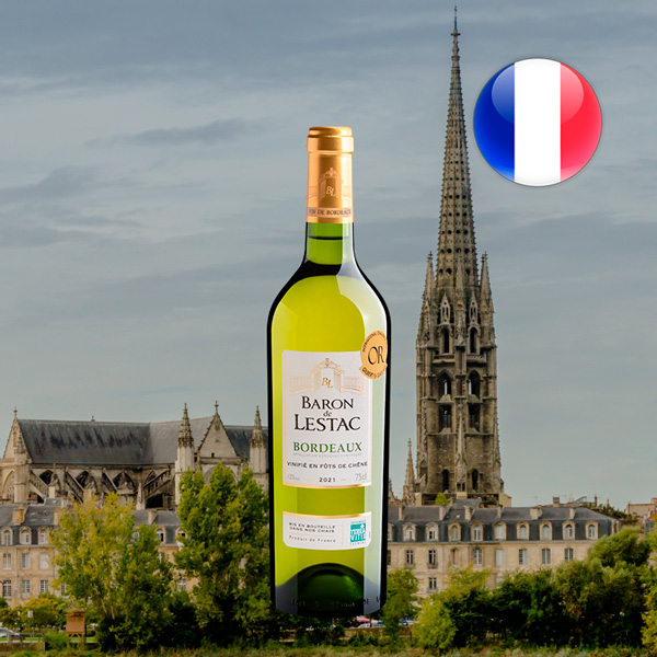 Baron de Lestac Bordeaux Blanc AOC 2022 - Oferta