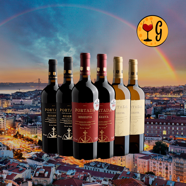 Kit de Vinhos Portada Reserva – A Seleção Imperdível dos Vinhos Regionais de Lisboa