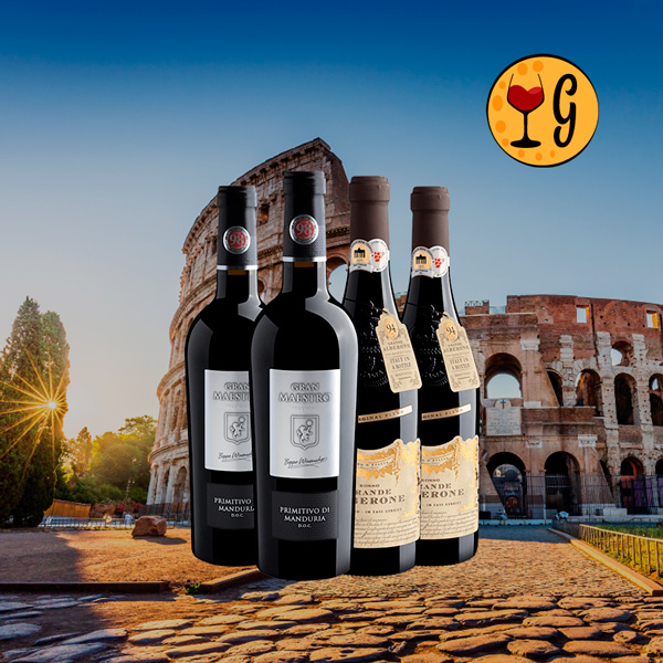 Kit Gran Maestro & Grande Alberone – A Dupla de Tintos Italianos Premiados - Oferta