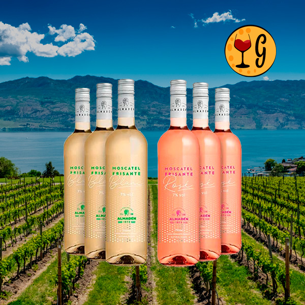 Kit Moscatel Almadén – A Dupla Frisante Brasileira de Sabor Irresistível - Oferta