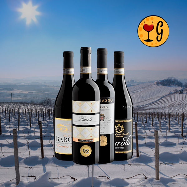 Kit Seleção Barolos Premium – Quatro Obras-Primas do Piemonte em Uma Só Coleção - Oferta