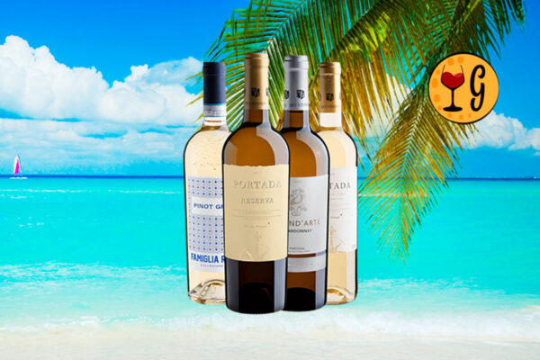 Kit de 4 Vinhos Brancos Premiados – A Seleção Exclusiva de 3 Vinhos de Portugal e 1 da Itália - Thumbnail