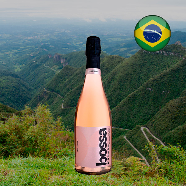 Espumante Hermann Bossa Brut Rosé N3 - Oferta