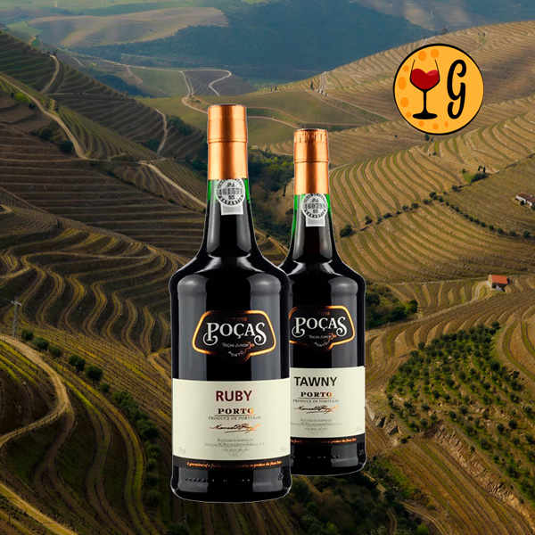 Kit 2 Vinhos do Porto Poças Ruby e Tawny – Experiência Doce e Sofisticada - Oferta