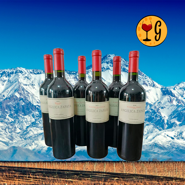 Kit 3 Vinhos Angélica Zapata – Três Rótulos Lendários - Oferta