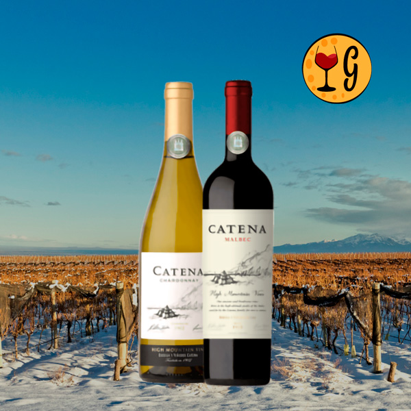 Kit Catena Malbec e Chardonnay – Duas Faces da Excelência de Mendoza - Oferta