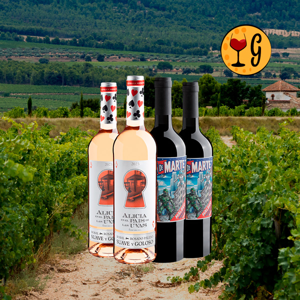 Kit Entre Uvas e Estrelas – Um Rosé Encantado e um Malbec de Outro Planeta em uma Só Experiência - Oferta
