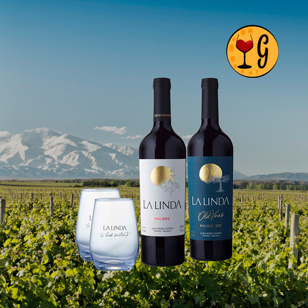 Kit Luigi Bosca Malbec La Linda – Elegância e Potência de Mendoza em Dupla Inédita - Oferta