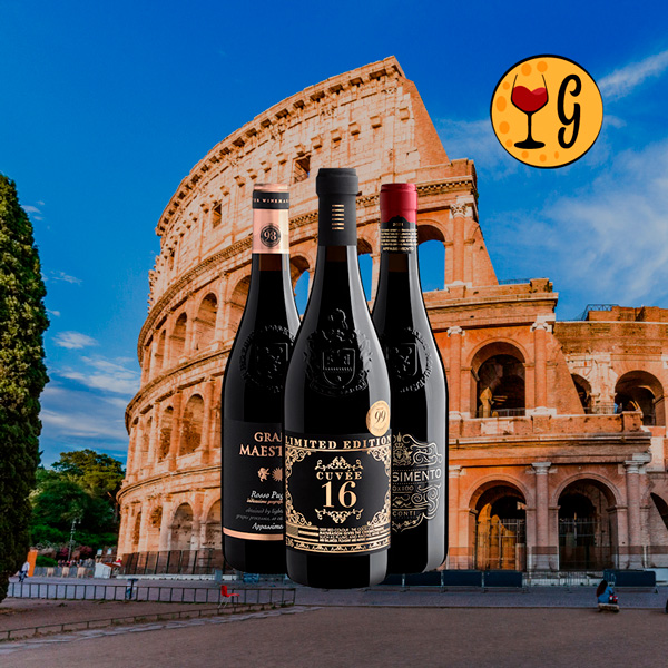 Kit Triunfos da Itália – 3 Vinhos Aclamados em Oferta Limitada - Oferta