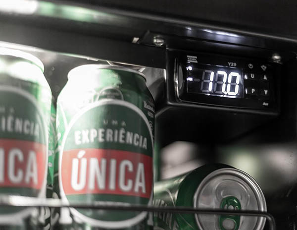 Adega Climatizada e Refrigerador 2 em 1 20 Garrafas De Vinho e 100 Latas 127V 5