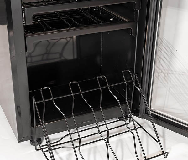Adega Climatizada e Refrigerador 2 em 1 20 Garrafas De Vinho e 100 Latas 127V 6